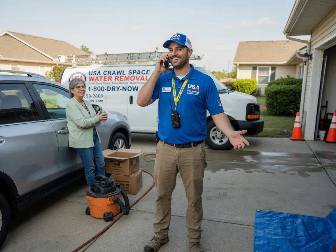 Crawl Space Water Removal Ellerslie, GA FAQs